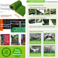 11mm 12mm 13mm Putting Green Flooring Césped sintético Deportes Alfombra de césped artificial para Golf Tenis Voleibol