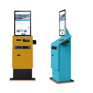 Crtly Self Service Kiosk Cash Deposit Atm Machines Deposit Machine Coin Bill Payment Kiosk