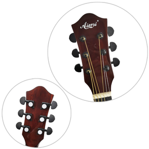 Aiersi nhà máy <span class=keywords><strong>40</strong></span> inch cutaway chuỗi Thép Acoustic <span class=keywords><strong>guitar</strong></span> với giàn Rod - Product Image 4