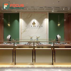 Fabricante de Sistemas de Exhibición de Joyería de Lujo Personalizados, Acabado Laminado, Vitrina de Vidrio para Espacios de Boutique - Product Image 4