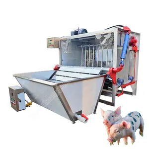 Machine à épiler la peau de porc outil d'épilation des porcs crochets d'abattage des porcs