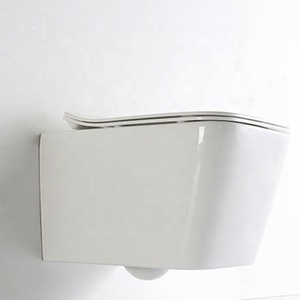 Europea colgando <span class=keywords><strong>wc</strong></span> <span class=keywords><strong>doble</strong></span> <span class=keywords><strong>descarga</strong></span> montado en la pared de baño de forma cuadrada, fabricante de China - Product Image 3