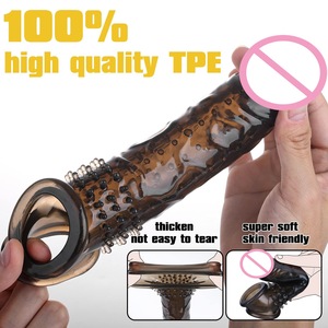 Mở rộng và dày sói răng bao cao su cho nam giới, đặc biệt hạt bao cao su cho các cặp vợ chồng, đồ chơi tình dục - Product Image 4