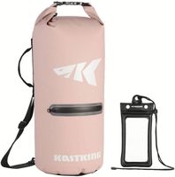 Bolsa Impermeable de Compresión para Viajes al Aire Libre, Bolsa Seca con Cierre Enrollable para Rafting y Pesca