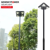 Lampe UFO Extérieure 1000W 2000W, Éclairage Solaire de Rue, Jardin, Étanche IP65, Montage Mural et sur Poteau, Éclairage Routier pour Cour, Sports
