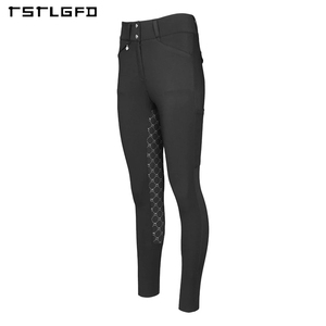 ชุดขี่ม้าสำหรับผู้หญิงที่เป็นมิตรกับสิ่งแวดล้อม คุณภาพสูง ระบายอากาศได้ดี กางเกงขี่ม้าทรงสกินนี่เอวกลาง กันน้ำ มีกระเป๋าข้าง - Product Image 3