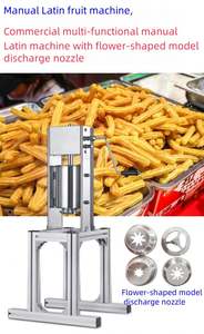 Churrera Manual de Acero Inoxidable de Alta Resistencia, Máquina Vertical para Hacer Churros Latinos - Product Image 6