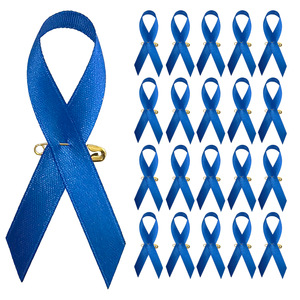 Lude Ribbons - Lazo Rojo al por Mayor con Pin de Solapa para Concientización sobre VIH/SIDA y Cáncer, Lazos de Regalo para Mujeres y Niñas con Imperdibles de Seguridad - Product Image 3