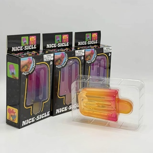 NeeDoh Nice Sicle Squishy Popsicle Fidget Toy, Juguete <span class=keywords><strong>Sensorial</strong></span> Antiestrés Súper Sólido para Niños y Adultos, Alivio de la Ansiedad - Product Image 4