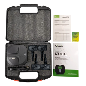 Gussin 4 cái 1 kích hoạt lập trình TPMS Monitor hệ thống cảm biến Đen nhôm 315 433Mhz kỹ thuật số ứng dụng di động lập trình cho điện thoại - Product Image 2