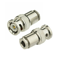 Connecteur coaxial RF à pince mâle BNC pour câble RG58 RG142 LMR195 RG213 LMR400