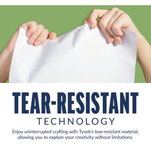 Carta <span class=keywords><strong>Tyvek</strong></span> Dupont A4 Yishu 1443r 1056d all'Ingrosso, Materiale Grezzo Impermeabile per Braccialetti - Product Image 4