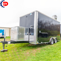 Taco Food Van Waffle House Camion de crème glacée halal Donut Cookies Kiosque Hot Dog Cart Restaurant mobile à vendre