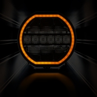Nueva Luz de Conducción LED E-Boost de Doble Salida Blanca/Ámbar para Camionetas Jeep