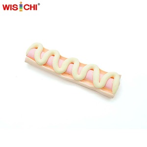 Gelatina con logo personalizado, Hot Dog, Malvavisco dulce, Caramelo con sabor a vainilla, HACCP, envasado en caja, Dulces y confitería - Product Image 4