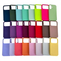Coque de téléphone en silicone TPU mat pour iPhone, antichoc, anti-rayures, protection