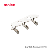 0510210400 Molex Automotive PCB Mount 4P Conectores rectangulares-Carcasa de receptáculo de nylon 0.049 "(1,25mm)