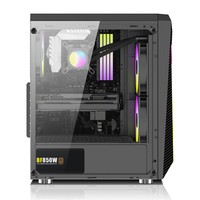 Boîtier de PC de jeu ATX Full Tower en gros pour ordinateur de bureau avec ventilateurs RGB