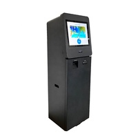Distributeur automatique de billets à écran tactile en libre-service 2023, distributeur automatique de billets de casino pour les billets de banque, enregistrement et retrait