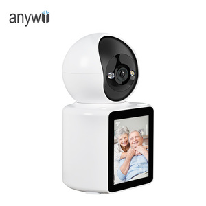 Nhà an ninh máy ảnh wifi không dây ống kính kép IP65 tầm nhìn ban đêm PTZ trong nhà màn hình bé với CMOS cảm biến đám mây & SD lưu trữ thẻ - Product Image 1