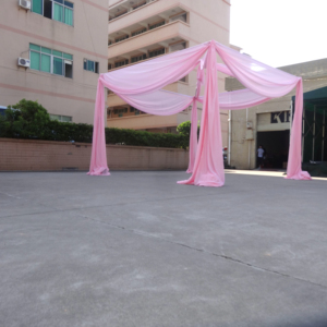 Portable event stage <b>backdrop</b> fabric <b>backdrop</b> <b>stand</b> pipe and drape - Product Image 5