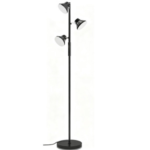Modern Floor Lamp 3 Heads Adjustable Angle LED <b>Standing</b> Light For Living Room Bedroom Office Iron <b>PC</b> Material - Product Image 2