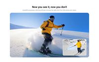 Bâton de Selfie Invisible Insta360 114cm pour accessoires de caméra d'action X5 / X4 / X3 Bâton de Selfie Invisible