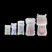 Protection Express en PE, Coussin à Bulles Imperméable, Protecteur de Bouteille en Verre Transparent, Gonflable Léger Antichoc pour Articles Fragiles