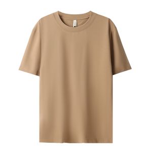 T-shirt pour homme de haute qualité, 230 GSM, 100% coton, coupe classique, tricot uni, impression sérigraphique, logo personnalisé, vente en gros - Product Image 5