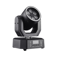 QSE Lighting Mini Lyre LED RGB Wash Beam 30W DMX512/Contrôle Sonore IP33 CRI90 pour Piste de Danse et Concerts DJ