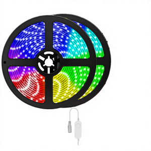 USB <b>Led</b> Strip <b>Lights</b> 5050 RGB Ribbon Lamp IP65 Wifi Smart APP 24Keys Remote Control Decoration Party Bedroom <b>TV</b> Back <b>Light</b> - Product Image 4
