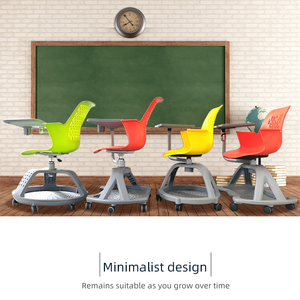 Sillas universitarias, mesa <span class=keywords><strong>de</strong></span> conferencias, silla para estudiantes, tableta, sillón para el aula, silla escolar con bloc <span class=keywords><strong>de</strong></span> notas - Product Image 4