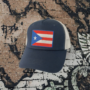 Gorras Trucker Vintage Negras Unisex de 6 Paneles de Lona de Algodón con Bordado 3D de Bajo Perfil Multicolor para Ciclismo, Fiestas Formales y Eventos - Product Image 3