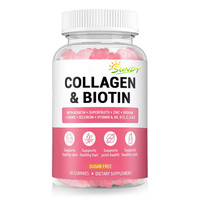 Bonbons gélifiés pour cheveux, peau et ongles OEM/ODM, halal, végétaliens, supplément blanchissant pour cheveux, peau et ongles, kératine, vitamine, biotine, collagène