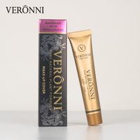 VERONNI gold rohr concealer abdeckung akne marken narbe tattoo augenringe haut sommersprossen flüssige foundation CosmeticTube Concealer