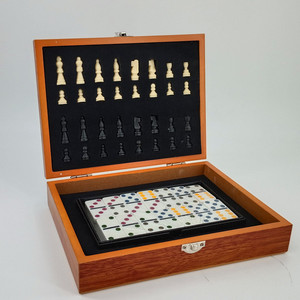 High Quality Wood Chess <strong>Board</strong> Set Games Multiple <strong>Checkerboard</strong> With Poker Chips Set Toys - Product Image 6