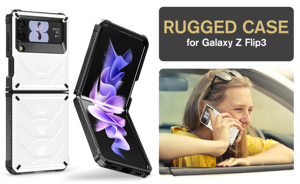 Armor-funda protectora para <span class=keywords><strong>Samsung</strong></span> <span class=keywords><strong>Galaxy</strong></span> <span class=keywords><strong>Z</strong></span>, funda de teléfono móvil 2 en 1 con tapa <span class=keywords><strong>3</strong></span> híbrida - Product Image 6