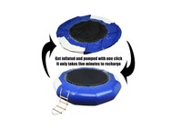 Trampoline flottant gonflable, plate-forme de natation, rebond gonflable, saut d'eau, Trampoline