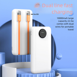 Powerbank <span class=keywords><strong>de</strong></span> carga rápida Delgado personalizado <span class=keywords><strong>de</strong></span> gran capacidad con Banco <span class=keywords><strong>de</strong></span> energía portátil <span class=keywords><strong>de</strong></span> pantalla LED para teléfono - Product Image 5