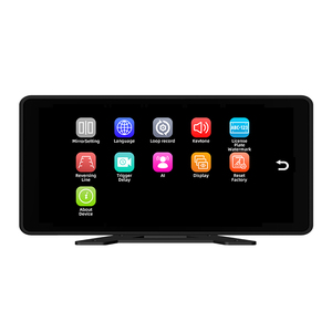 Moniteur tactile haute qualité 10,36 pouces avec capteur G, DVR de véhicule 5 canaux 1080P IPS, double objectif, enregistrement en boucle 1080P, caméra de <span class=keywords><strong>voiture</strong></span> BSD 64 Go - Product Image 3