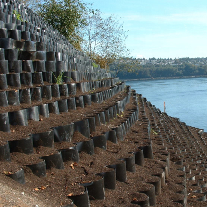 Plastic Wall Retaining Slope Protection Geocell Gravel Stabilizer Net