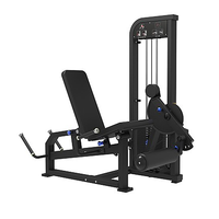 Machine Commerciale Double Fonction Extension et Flexion des Jambes pour Musculation des Quadricipitres et des Ischio-jambiers pour Salle de Sport