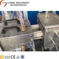 Chaîne de production de conduit de fil de PVC avec les machines en plastique d'extrudeuse/pvc