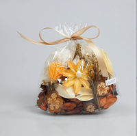 Sachet de parfum de maison de forme solide désodorisant à pétales de plantes naturelles avec pot-pourri parfumé Roses séchées Pommes au citron