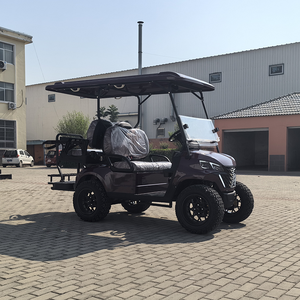 Carrito de golf eléctrico de 6 plazas para actividades al aire libre para golfistas y amantes de la naturaleza - Product Image 3