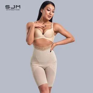 Eeuw Beauty Hoge Taille Slipje Buik Afslankende Broek Body Shapers Groothandel High-End Ademende Shorts Body Shapewear