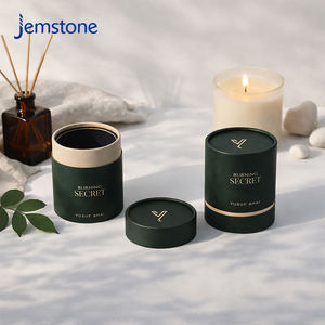 Caja de Cartón Cilíndrica Personalizada Biodegradable para Velas Aromáticas, Tubo Difusor de Aroma, Envase para Velas, Tubo de Papel para Empaque - Product Image 3