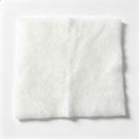 Ouate non tissée absorbant l'humidité sans colle pour couche de confort de matelas et de canapé