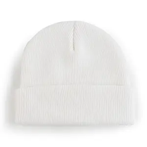 Fashion Winter Knit Cap Adults Kint Hats Cotton Soft Beanie Hat with Pom