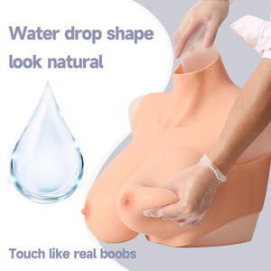 Ультратонкие силиконовые формы груди 3-го поколения, большие сиськи, чашка C/D/E/G, трансгендерная Трансвестит, интимные аксессуары - Product Image 3